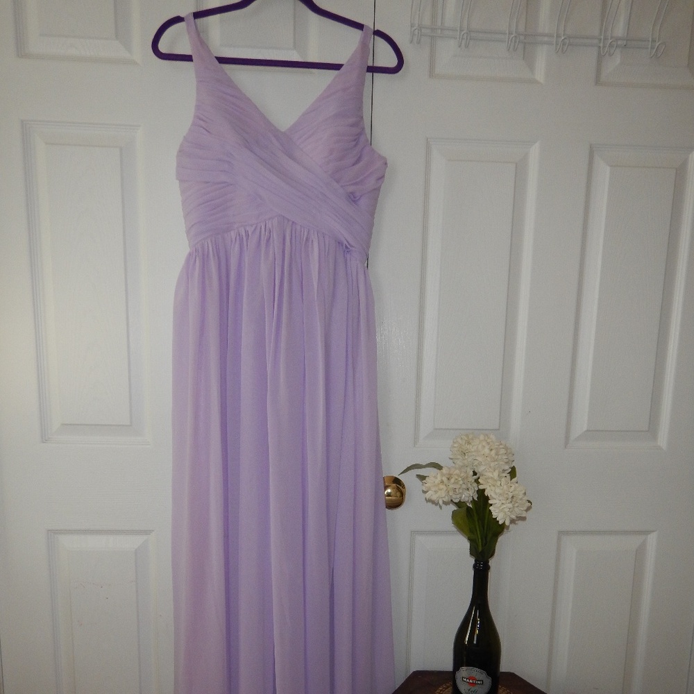 Merle pastel purple prom dress!